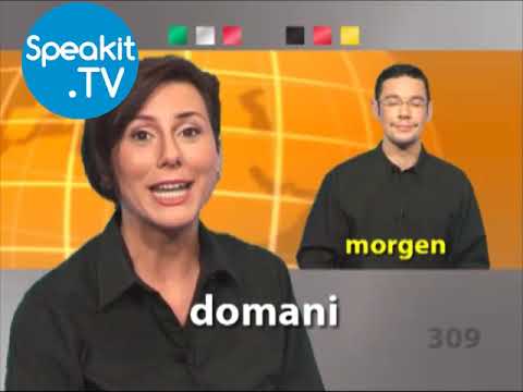 ITALIENISCH - ganz einfach! | 9. Wochentage | Speakit.tv (52005-09)