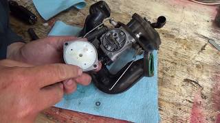 Zero turn mower Carburetor dissection and examine..But still issues :(