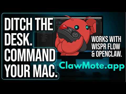 ClawMote 공식 영상 미리보기