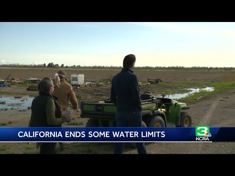 嵐の影響で干ばつが緩和され、カリフォルニア州が一部の給水制限を撤廃