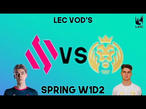 BDS vs. MAD - Week 1 Day 2 | LEC Spring Split | Team BDS vs. MAD Lions (2023)