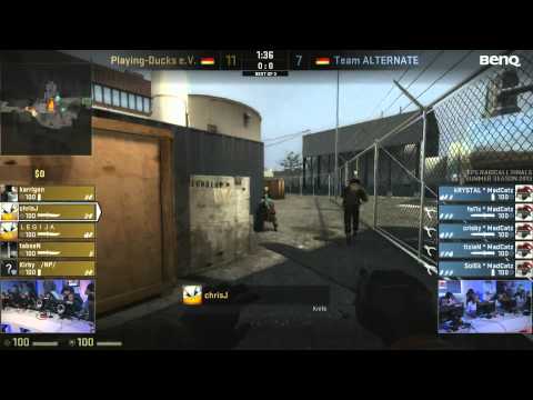 EPS Summer Finals Halbfinale - ALTERNATE vs. Playing Ducks (de_nuke) Map 1