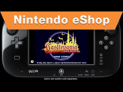 Castlevania : Aria of Sorrow Wii U