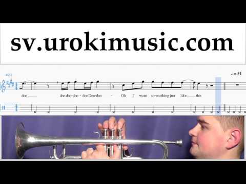 Lär Dig Spela Trumpet The Chainsmokers & Coldplay - Something Just Like This Tabs Nybörjare Del 2