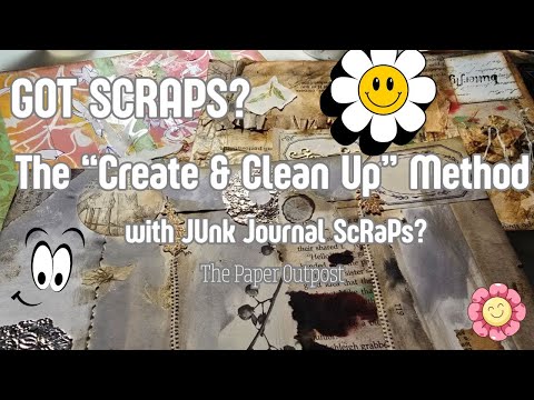 “Scrap Buster Junk Journal Project | Easy DIY Crafting & Organizing”  The Paper Outpost