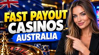 Fast Payout Casinos Australia (2026) - Top 5 Trusted Real Money Sites