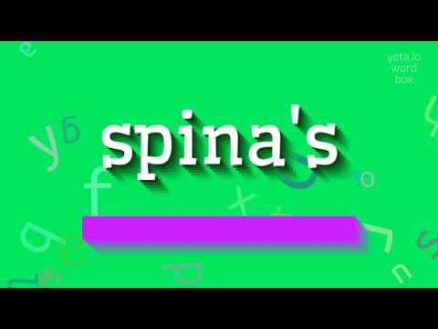 How to say "spina's"! (High Quality Voices)