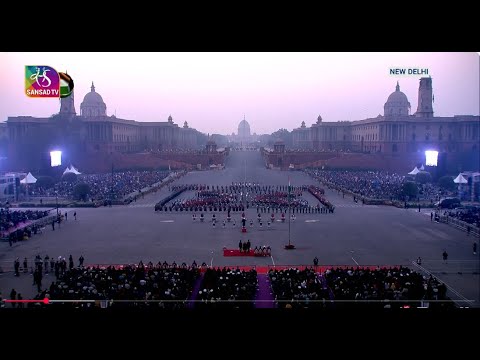 Aye Mere Watan ke Logon  (Patriotic Song) | Beating Retreat Ceremony 2025 | 29 Jan 2025