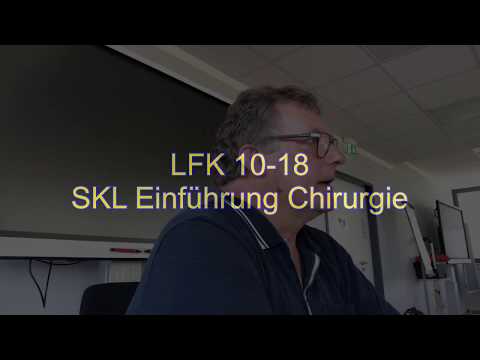 LFK 10-18 Einführung Chirurgie