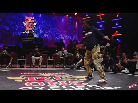 Pebblz Luv Vs Flyya -B-Girl Semis -Red Bull BC One Cypher Southeast USA - BNC