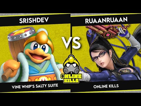 Srishdev (King Dedede) vs RuaanRuaan (Bayonetta/Incineroar) - Online Kills - Salty Suite