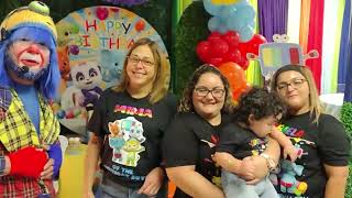 Payaso Pikorete Celebrando el Cumpleaños de Adriel Noel en Orlando Fl Review Testimonio