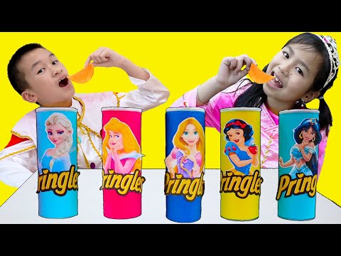 Princess Magic Song | Jannie & Andrew Pretend Play Nursery Rhymes Sing-Along Kids Songs