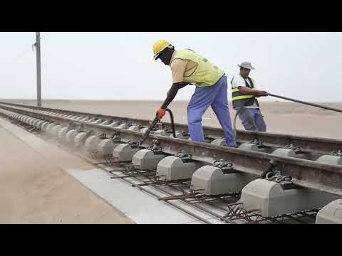 Railway Slab Track Construction - Eisenbahn Rheda2000 Betonoberbau Konstruktion 2015