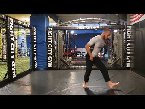 Guard Retention to Single Leg Takedown Solo Drill