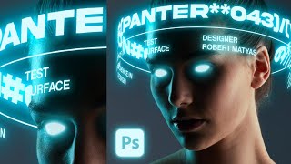 How To Make Glowing Cylinder Text In Photoshop