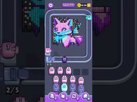 Pixel Flow Level 717 Walkthrough