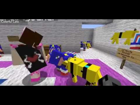 Minecraft: SUPERHERO ANIMALS HIDE AND SEEK!! - Morph Hide And Seek - Modded Mini-Game