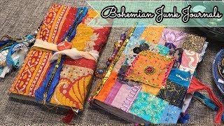 Bohemian Junk journal flip through | I'm A Cool Mom