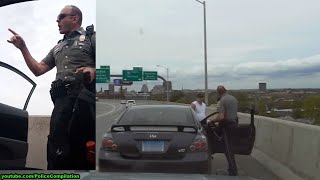Traffic stop in New Haven | May 18, 2020