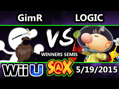 S@X - VGBC | GimR (G&W, Ness) Vs. VGBC | Logic (Olimar) SSB4 Winners Semis - Smash wii U - Smash 4