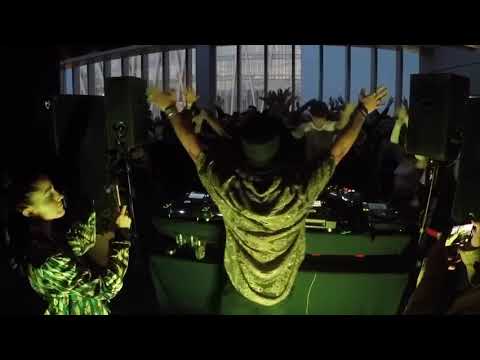 LEXLAY playing Antony PL - Feel So Groovy (Pinco Remix) Happy Techno Rooftop Barcelona