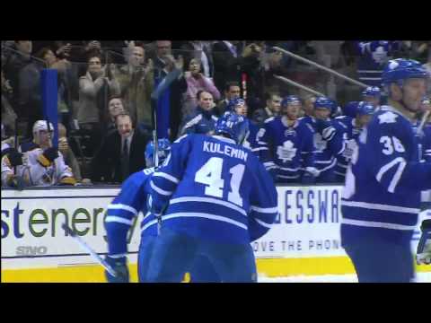 Mikhail Grabovski Scores - Sabres @ Leafs - 01/10/2012