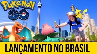 Pokemon GO - LANÇAMENTO 4H NO BRASIL !! JOGUE NO PC !!