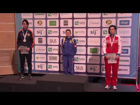 2017 European Championship 10m, Maribor, Slovenia   Victory Ceremony, Running Target Women