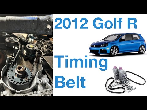 2012 VW Golf R - Timing Belt, Water Pump, and Tensioner Change