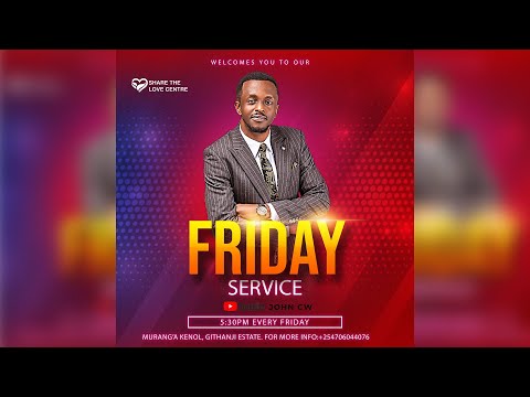 FRIDAY SERVICE ||  WITH JOHN CW || 21-04-2023