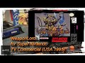 Game Archive WeaponLord For Super Nintendo TV Commercial USA 1995