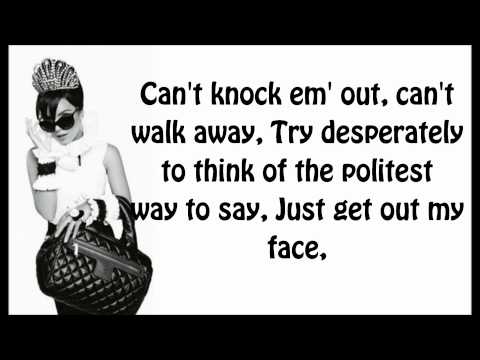 Lily Allen - Knock Em' Out (LYRICS) [HD]
