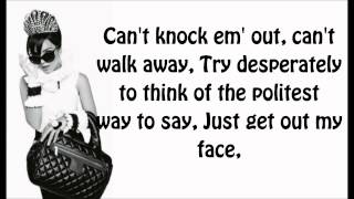 Lily Allen - Knock Em&#39; Out (LYRICS) [HD]