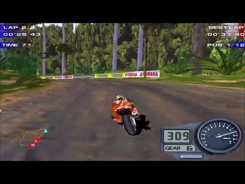 Moto Racer 2 Speedrun - Feel the Heat Full Race in 1:43.48 WR