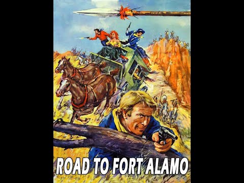 ROAD TO FORT ALAMO trailer. 1965. Ken Clark.