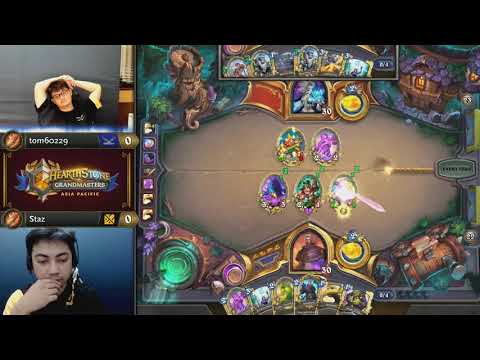 tom60229 vs Staz - Hearthstone Grandmasters Asia-Pacific - Week 2