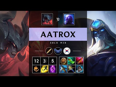 Aatrox Mid vs Ryze: Dominating - KR Diamond Patch 25.S1.1