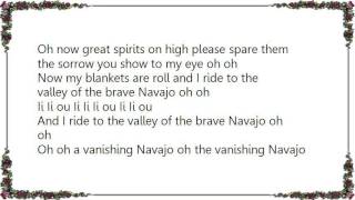 Johnny Cash - The Vanishing Race Lyrics