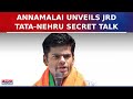 TN BJP Chief Annamalai Reveals 'Secret Talk' Between JRD Tata and Jawaharlal Nehru | English News