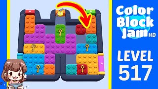 Solution du Niveau 517 de Color Block Jam