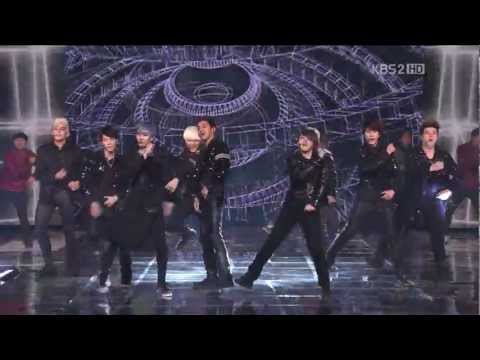121228 KBS2 K-POP Music Festival Super Junior - Sexy,Free&Single