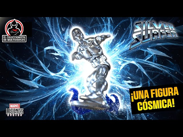 Vídeo relacionado con Hasbro Marvel Figura de acción Coleccionable de 15 cm Legends Series Vengadores de Silver Surfer con 6 Accesorios