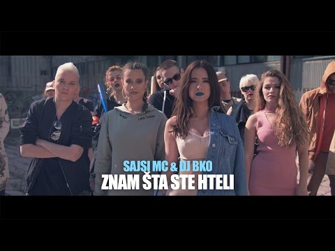 SAJSI MC & DJ BKO - ZNAM ŠTA STE HTELI (OFFICIAL 4k VIDEO)