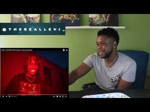 TRL Reaction / DUVY | OUTSIDE (Official Music Video)