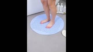 Masážna protišmyková podložka do sprchy - šedá