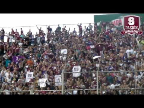 "La liga va salir campeón" Barra: Ultra Morada &bull; Club: Saprissa &bull; País: Costa Rica