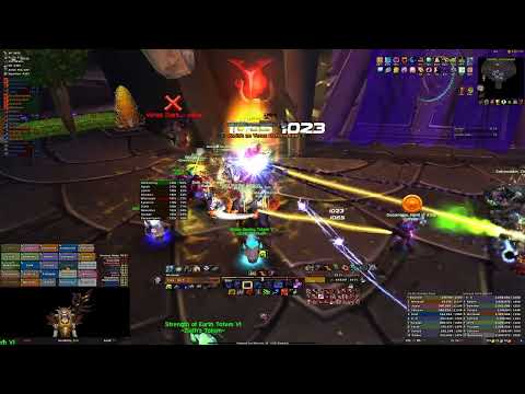 WoW TBC - Feral Druid 2.4k dps on Illidari Council