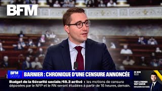 Censure : Macron est responsable du chaos
