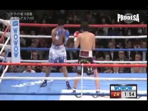 Pelea Jose Alfaro (Nic) vs Yoshihiro Kamegai (Jap) - Video Prodesa